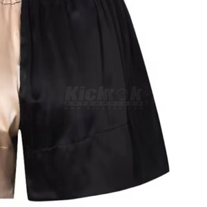 Shorts de kickboxing professionnels, taille élastique, coupe large, légers, 100 % polyester pour une liberté de mouvement optimale - Product Image 3