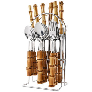 Juego de Cubiertos de Acero Inoxidable de Alta Calidad Breeze Aelfred, Diseño Moderno, Servicio de Cubiertos de 24 Piezas para 6 Personas, Vietnam - Product Image 1