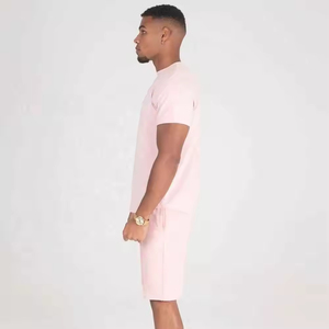 Conjunto informal de verano para hombre hecho a medida, conjunto corto cómodo en color personalizado, transpirable, de talla grande, conjunto de 2 uds de verano para hombre - Product Image 6