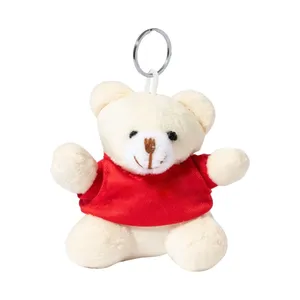 Llavero de Peluche Personalizado con Forma de Oso Teddy, Artículo Promocional - Product Image 1