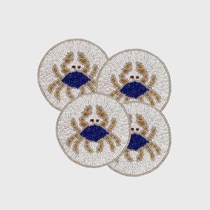 Tendance vente blanc perlé napperon/sous-verre ensemble 4 Style moderne résistant à la chaleur pour thé/café/verre/tasse/dîner Table ton argent - Product Image 2