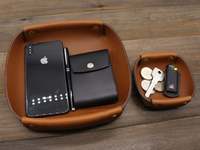 Organisateur de bureau Organisateur de table de bureau en cuir avec stylo Tapis mobile pour bureau à domicile Ensembles de bureau Personnalisé Accepté Écologique