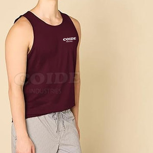 Débardeur Homme de Haute Qualité, Faible MOQ, Meilleure Vente, Coupe Ajustée, Vêtement de Fitness - Product Image 2