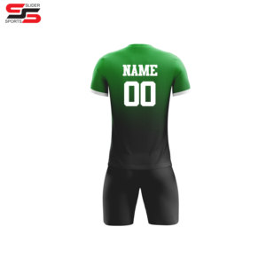 ชุดกีฬาฟุตบอลสำหรับผู้ชายชุดกีฬาฟุตบอลชุดเสื้อเจอร์ซีย์เสื้อฟุตบอลแบบสั้นทำจากโพลีเอสเตอร์ออกแบบได้ตามต้องการ - Product Image 4