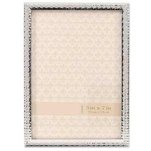 Marco de fotos de escritorio de vidrio de Metal para decoración del hogar de calidad superior Diseño en relieve con Acabado niquelado Precio al por mayor - Product Image 5