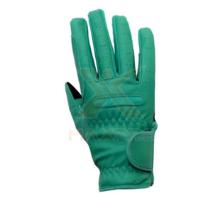 Gants d'équitation d'hiver respirants et légers, service OEM personnalisé, cuir antidérapant, sangle de poignet réglable, unisexe - Product Image 2