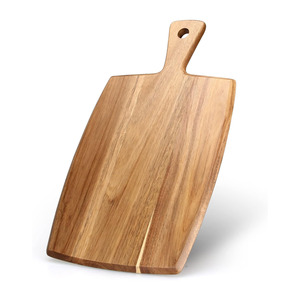 Tabla de cortar de madera natural, accesorios de cocina, tablas de madera de estilo moderno para cortar alimentos hechas en Vietnam - Product Image 1