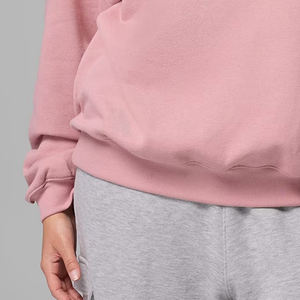 Sweat-shirt pour femmes avec logo personnalisé, prix avantageux pour les commandes en gros, design à col rond, manches longues, service OEM, design 2026 - Product Image 3