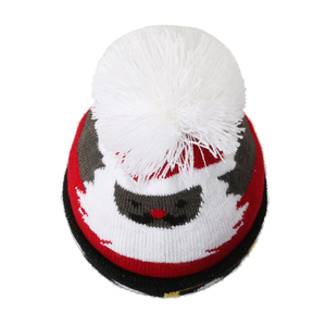 Gorro de punto de Navidad Logotipo personalizado Acrílico Jacquard Beanie Sombreros de invierno - Product Image 4