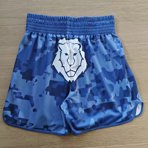 Shorts de boxe unisexes sur mesure 2025 – Coton respirant léger avec broderie 3D – Fabrication personnalisée – Meilleur prix - Product Image 6