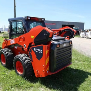 Chargeuse compacte sur pneus KIOTI SL750, moteur diesel 74 CV, boîte de vitesses PLC, pompe hydraulique, godet de précision haute performance, cabine fermée - Friends - Product Image 3