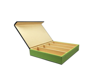 Étui à lunettes en cuir PU à 4 emplacements avec logo personnalisé et boîte de rangement pour lunettes, services OEM/ODM et personnalisables