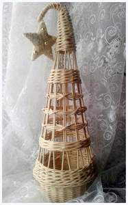 ต้นคริสต์มาสมีล้อสำหรับเด็กอายุ5ถึง7ปีของตกแต่งหวาย - Product Image 4