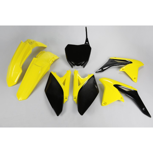 Kit Carene Moto XFUN OEM 11-12 in Acciaio e Plastica per RMZ 250 2010-2018 Prodotto in Italia con Spedizione Aerea - Product Image 1