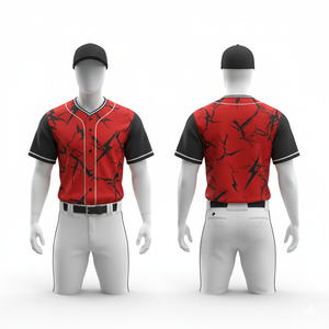 Tenue d'équipe de baseball 2026 en polyester sublimé à séchage rapide avec nom et numéro personnalisés – Grande Vente - Product Image 6