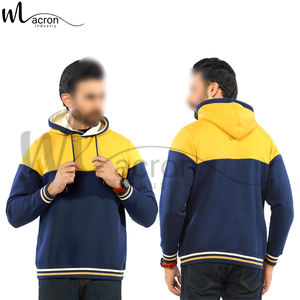 Produit tendance avec prix de gros Coupe régulière Léger avec poches Manches longues Casual Sports Uni Pull à capuche pour hommes - Product Image 6