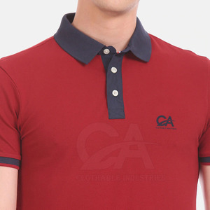 เสื้อโปโลแบบลำลองเสื้อยืดโปโลสีออกแบบได้เองโลโก้ออกแบบได้ตามต้องการ - Product Image 2