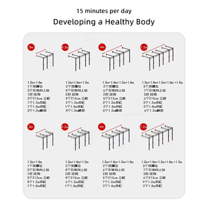 Soporte de Pared para Sentadillas <span class=keywords><strong>con</strong></span> Recubrimiento en Polvo Negro Mate Comercial de Color Personalizado - Product Image 3