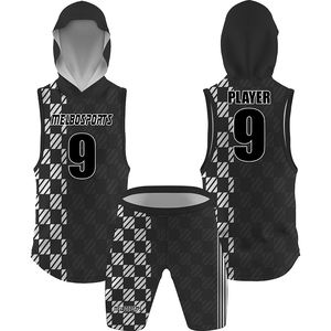 Tendance personnalisé jeunesse sublimé Polyester Spandex séchage rapide 7V7 drapeau Football uniformes 7on7 Compression drapeau Football uniformes - Product Image 1