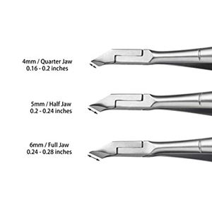 Coupe-cuticules en acier inoxydable fabriqué en usine, outil de beauté avec une large ouverture de 10 mm pour les doigts et les orteils, best-seller - Product Image 5