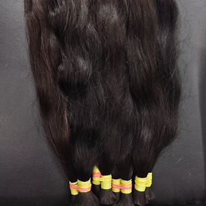 High Quality Indian Temple Weft <b>Swing</b> Wave Hair Extensions Super Demand Remy Hair <b>Single</b> Drawn Bleached-Luxury Wave Effect - Product Image 1
