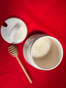 Cuchara de Miel de Madera de Alta Calidad con Mango de la Mejor Forma, Diseño Hecho a Mano para Vajilla, Capacidad de 10 ml, Cucharón para Miel - Product Image 2