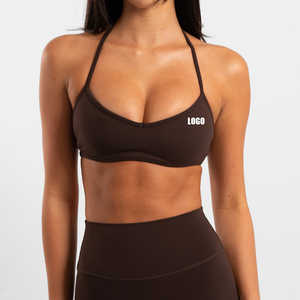 Sujetadores Deportivos de Yoga con Espalda Abierta y Tirantes Cruzados de Alta Sujeción, Elásticos en 4 Direcciones, Suaves como la Mantequilla, Fabricantes OEM Personalizados, Tallas Grandes - Product Image 1