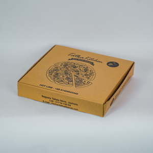 Thân Thiện Với Môi Tùy Chỉnh In Kích Thước Sóng Bánh Pizza Hộp Bền Vững Thiết Kế Giấy Cho Thực Phẩm Giao Hàng Tươi Bảo Quản - Product Image 5