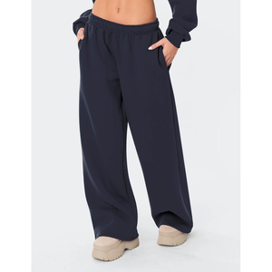 Whole sale customizable baggy oversized <b>women</b> sweatpants trendy y2k style <b>trousers</b> <b>for</b> <b>women</b> hip hop baggy sweatpants <b>for</b> <b>women</b> - Product Image 3