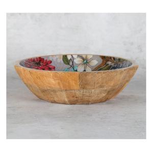 Bol de fruits résistant à la chaleur en céramique unique fait à la main conception tendance camping servant de taille standard - Product Image 5