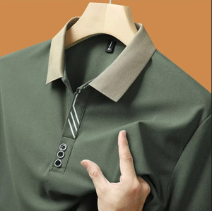 Polos d'été décontractés pour hommes Nouvelle mode T-Shirt à manches courtes de luxe respirant Polos pour hommes Tops de haute qualité Vêtements pour hommes - Product Image 1