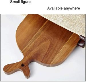 Tabla de Cortar de Madera Maciza para Chefs Profesionales, Tabla de Cortar de Madera con Acabado Fácil de Lavar y Limpiar - Product Image 4