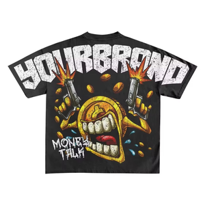 Camiseta personalizada de malla para hombre, camiseta de malla de secado rápido de Hip Hop, camiseta de malla personalizada con tarifa al por mayor, camiseta OEM para hombre - Product Image 6