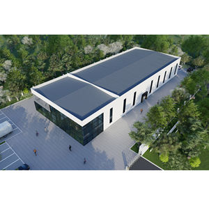 Professioneel Ontwerp Geprefabriceerde Stalen Structuur Vliegtuig Hangar Gebouw Met Goede Kwaliteit - Product Image 5