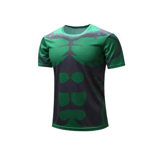 Camiseta Deportiva Sublimada con Diseño Personalizado, Ajuste Elástico, Ropa Casual de Alto Rendimiento, Tejido de 220 Gramos, Logotipo Frontal Sólido - Product Image 1