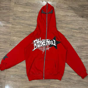 Sweats à capuche de haute qualité pour hommes sweats à capuche en coton/polyester pour adultes impression de logo personnalisé à capuche personnalisée - Product Image 5