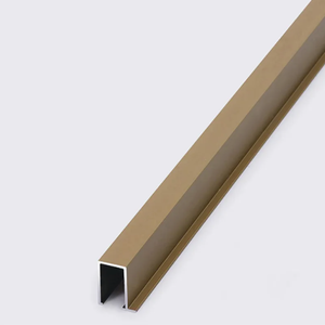 Perfiles de aluminio para pared de alta precisión de la serie 6000 disponibles en longitudes y colores personalizados con corte CNC personalizado - Product Image 4