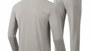 Survêtement solide à capuche d'hiver personnalisé | Matériau 100% coton | Coupe confortable | Anti-bactérien et respirant - Product Image 6