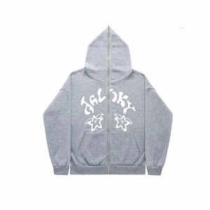 Alta calidad Nuevo estilo Desgastado Cara completa Cremallera Sudaderas con capucha Fabricación superior Puff Impresión Cara completa Pasamontañas Cremallera Sudadera con capucha - Product Image 5