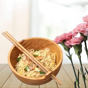 ชุดชามและตะเกียบทำจากไม้ดีไซน์เรียบง่ายเป็นมิตรต่อสิ่งแวดล้อม - Product Image 5