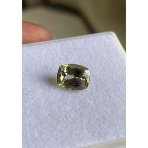 Tanzanita Natural Facetada de Primera Calidad, Sin Calentar, con Color Amarillo Verdoso para Joyería, para Exportación - Product Image 2