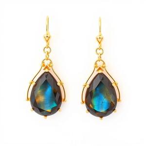 Pendientes colgantes de plata de ley 925 hechos a mano con bonito diseño joyería de moda al por mayor de La India - Product Image 6