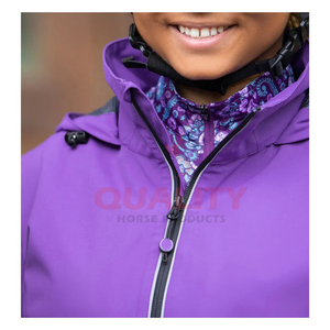 Chaqueta ecuestre elegante para mujer, elaborada con acolchado aislante, ajustada a medida, Forro cálido, costura duradera, tela transpirable - Product Image 4