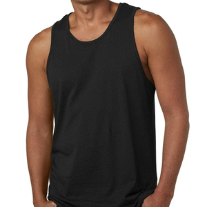 Débardeurs en coton pour hommes Débardeur en jersey de coton léger Débardeur musculaire en coton unisexe - Product Image 5