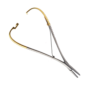 Porte-aiguille Mathew en acier inoxydable Durable de haute précision Instrument chirurgical manuel premiers soins suture couture certifié CE - Product Image 2