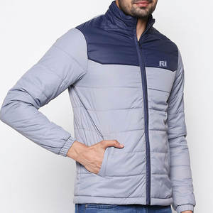 Venta caliente Chaqueta de invierno para hombre Último diseño con cuello alto Logotipo frontal Transpirable Secado rápido Venta al por mayor en Pakistán Precio barato - Product Image 4