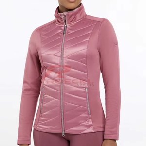 Veste d'équitation élégante pour femmes en gros matériau léger, imperméable et respirant, résistant au vent, entraînement équestre - Product Image 1
