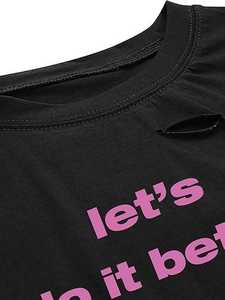 Prix de gros, crop top pour femmes, t-shirts pour femmes tendance et durables, t-shirt court uni, qualité supérieure, t-shirts oversize - Product Image 3