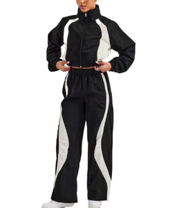 Latest Custom Reflective Tracksuits <b>Wind</b> <b>Breaker</b> Set Men Windbreaker Nylon Tracksuit For Women 2025 - Product Image 6