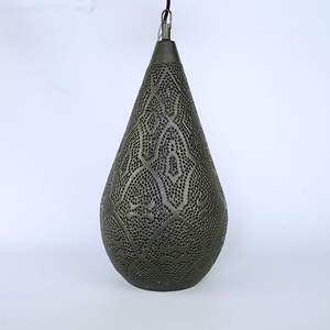 Luminaire suspendu en cuivre moderne élégant Design tactile élégant pour les espaces de chambre à coucher de salon objets décoratifs intérieurs de maison - Product Image 4